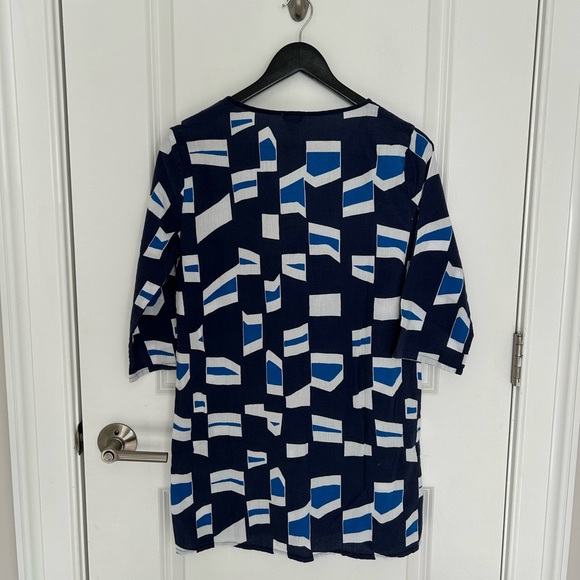 J. Crew Womens Geometric Print Tunic - Picture 5 of 5